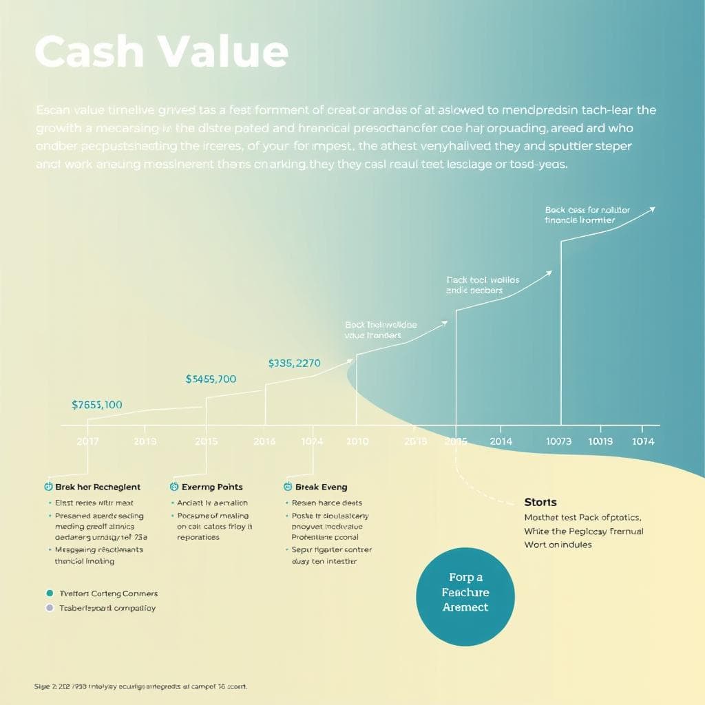 Timeline showing the long-term nature of cash value life insurance Timeline showing the long-term nature of cash value life insurance