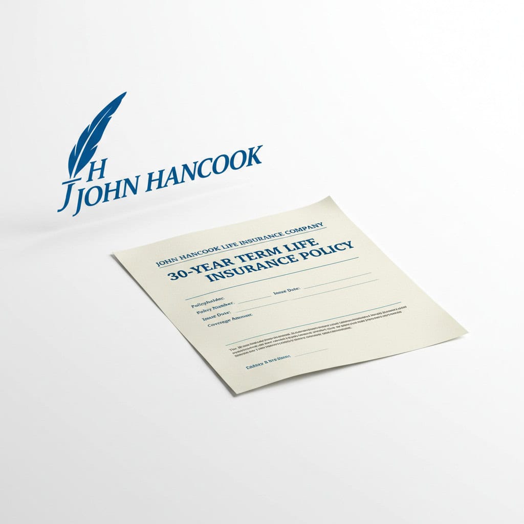 John Hancock logo and policy document